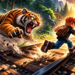 Running From A Hungry Tiger